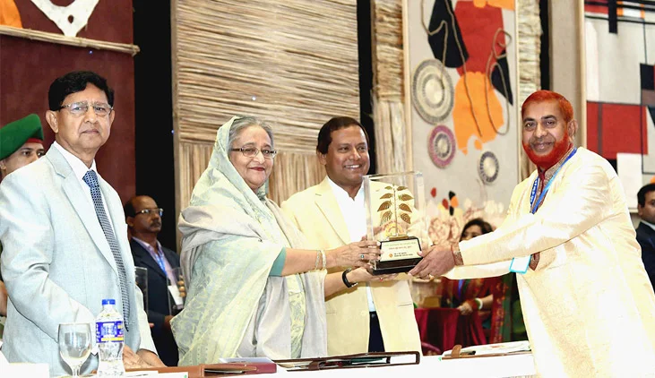 Best private jute mills award- 2019 in Bangladesh, from our prime minister sheikh Hasina.